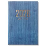 A5 Softcover Weekagenda - Agenda Blauw - 7D/2P - 2026
